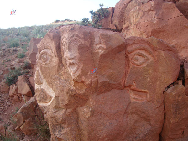 توفیق وحیدی آذر - Tofigh Vahidi Azar -حجاری های عینالی- Carvings of EynaliE -